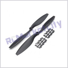 1045 Black plastic prop