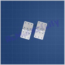 Nylon Pinned Hinge 16x28mm (Pack of 2)