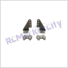 Control Horn 20x27mm Grey (Pack of 2)