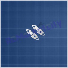 Micro Hatch hinge 19x6x3mm (Pack of 2)