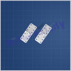 Nylon Pinned Hinge 11x28mm (Pack of 2)