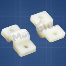Saddle Clamp 20x10x6xΦ4mm (Pack of 2)