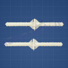 Super Light Pivot Hinges 24x8x2mm (Pack of 2) Super Light Pivot Hinges 24x8x2mm (Pack of 2)