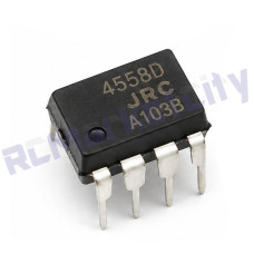 JRC4558D Dual Operational Amplifier IC JRC4558D Dual Operational Amplifier IC