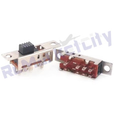 DP3T 8 Pin 0.3A 30V Slide Switch DP3T 8 Pin 0.3A 30V Slide Switch