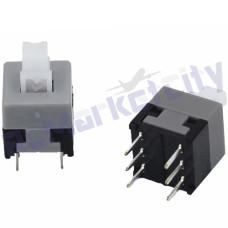 Self-Lock latching mini push button on/off 6 pin Switch Self-Lock latching mini push button on/off 6 pin Switch